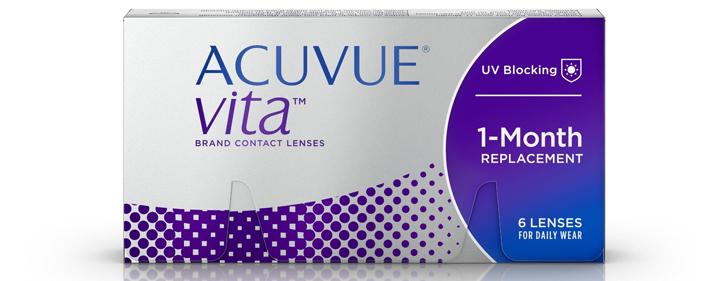 ACUVUE® VITA™ Brand Contact Lenses with HydraMax™